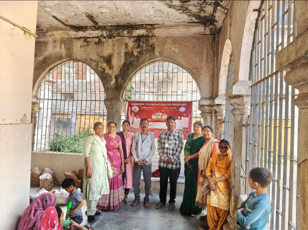 મોરબી સિવિલ હોસ્પિટલ ખાતે હોળી નિમિત્તે કરુણા ફાઉન્ડેશન દ્વારા માનવતા પૂર્ણ સેવા કાર્ય